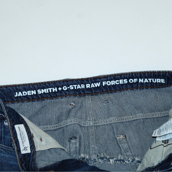 Jaden Smith + G-star spiraq rftp patches water 3D slim jeans W 28 L 32 - Picture 4 of 14